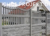 Poptávka: Projekt na betonový plot